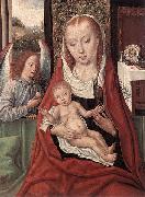 Master of the Saint Ursula Legend Virgin and Child with an Angel